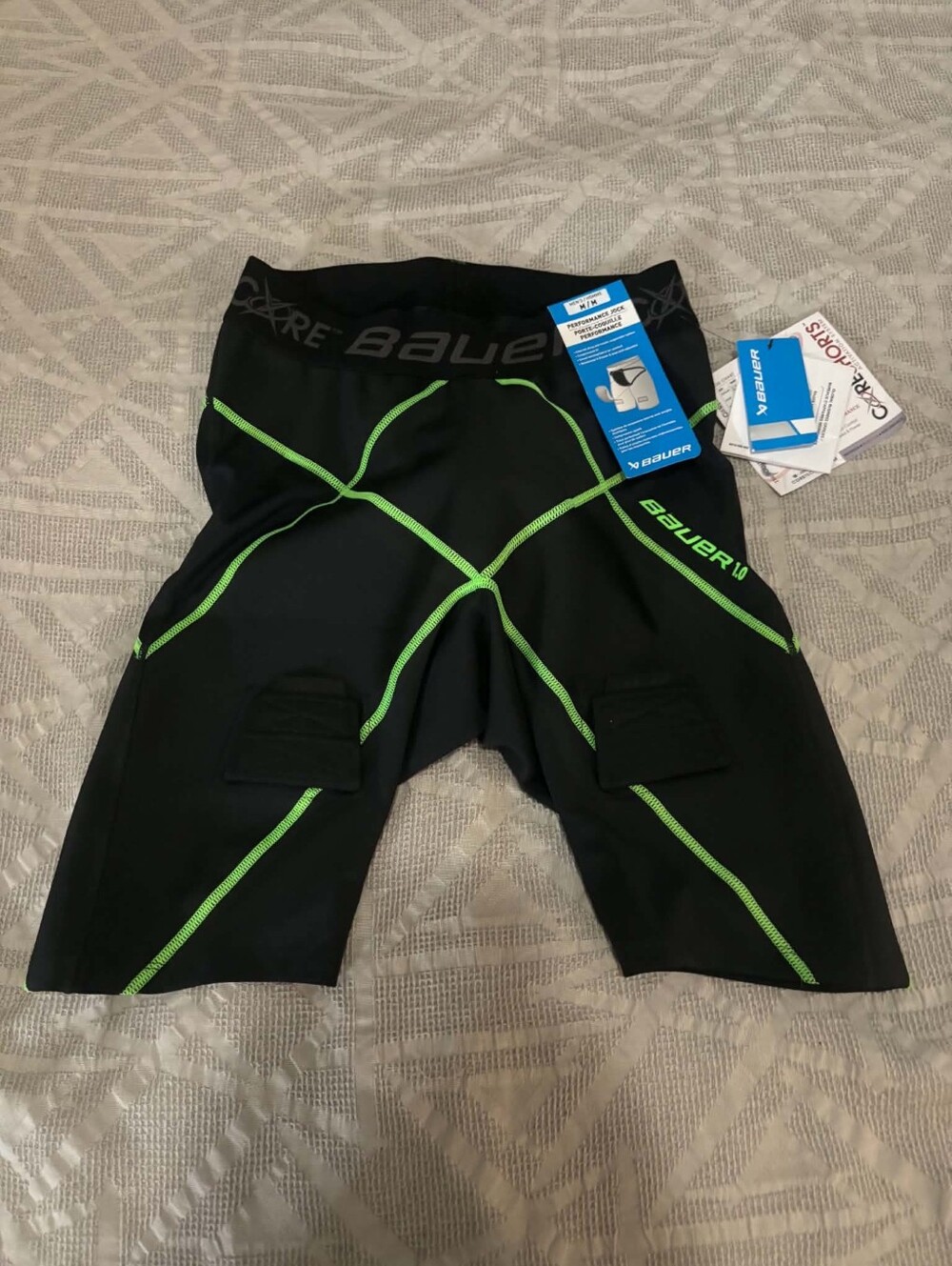 Bauer Pro Core 1.0 Compression FitJock Short, Size Men’s Medium New